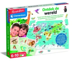 Clementoni Spel Puzzel Ontdek De Wereld Online