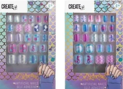 De Grote Speelgoedwinkel Create It! Mermaid Kunstnagels Zelfklevend Fashion