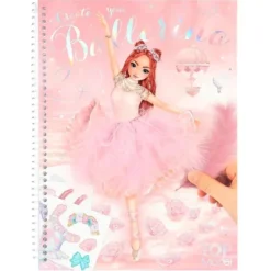 Depesche Create Your Topmodel Kleurboek Met Stickers Ballet Clearance