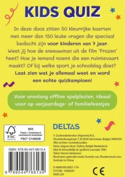 Deltas De Allerleukste Kids Quiz (7 Jaar) Online