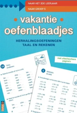 Deltas Vakantie oefenblaadjes groep 5 Sale