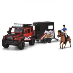 Dickie Auto Jeep Met Paardentrailer Sale