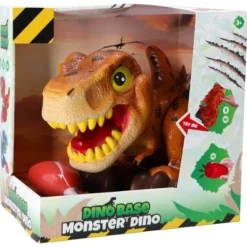 De Grote Speelgoedwinkel Dinobase Functie Dino Bruin Groot New