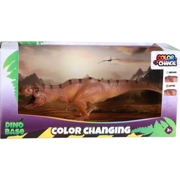 De Grote Speelgoedwinkel Dinobase T-rex Color Change Dino Hot