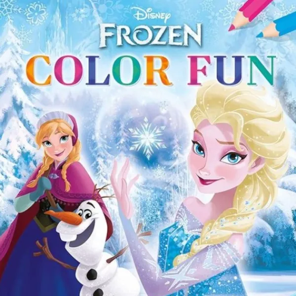 Deltas Disney Color Fun Frozen Kleurboek Discount