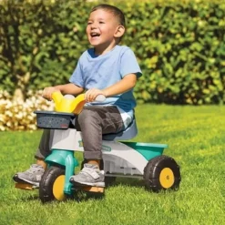 De Grote Speelgoedwinkel Driewieler Pastel Kleuren Wit/groen/grijs Discount