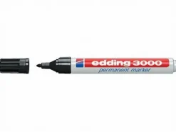 Edding 3000 Zwart 1.5-3Mm Hot
