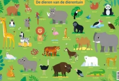 Deltas Educatieve Onderleggers De Dieren Van De Dierentuin Outlet