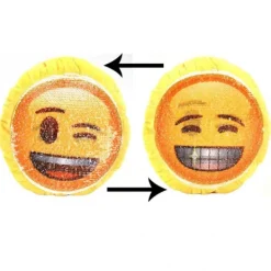 De Grote Speelgoedwinkel Emoji Shaped Sequin Kussen Sale