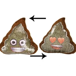 De Grote Speelgoedwinkel Emoji Shaped Sequin Kussen Sale