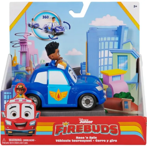Spinmaster Firebuds Action Vehicle Jayden & Piston Outlet