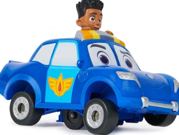 Spinmaster Firebuds Action Vehicle Jayden & Piston Outlet