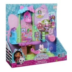 Spinmaster Gabby's Dollhouse Kitty's Fairy's Garden Treehouse Hot