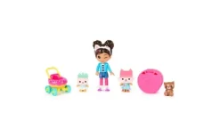 Spinmaster Gabby's Poppenhuis Speelfigurensetje (gabby & 2 Babykatjes) Fashion