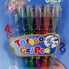 De Grote Speelgoedwinkel Gelpen tattoo set 6 stuks op kaart Clearance