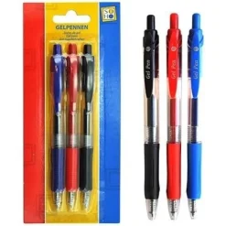 Soho Gelpennen rood en blauw Sale