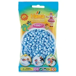 Hama Strijkkralen 1000 IJsblauw Pastel (97) Fashion