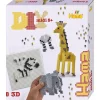 Hama Strijkkralen 2500 Stuks 3d Safari Online