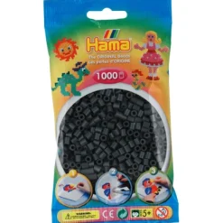 Hama Strijkkralen donkergrijs 1000 stuks (071) Discount