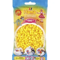 Hama strijkkralen geel (1003) Fashion