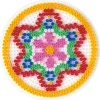 Hama strijkkralen grondplaat rond (221) Hot
