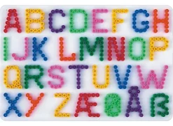 Hama Strijkkralen Grondplaat Letters wit (0272) Fashion
