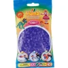 Hama Strijkkralen lila transparant 1000 stuks (74) Outlet