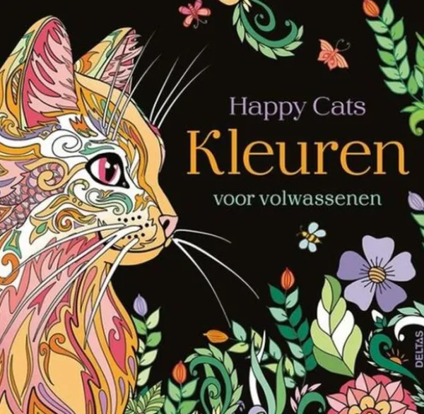 Deltas Happy Cats - Kleuren Voor Volwassenen Online