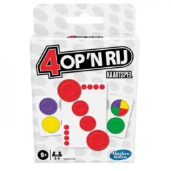 Hasbro Spel 4 op 'n rij kaartspel Hot