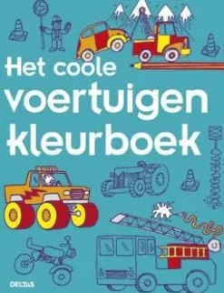 Deltas Het Coole Voertuigen Kleurboek Fashion