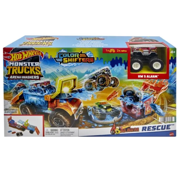 Hot Wheels Monster Trucks Fire Crash Challenge Discount