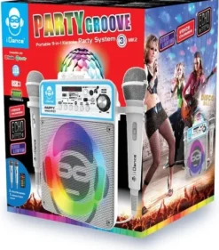 iDance Partybox Groove Karaoke Machine Met 2 Microfoons Best