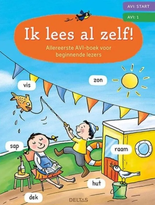 Deltas Ik Lees Al Zelf! Allereerste Avi-boek Voor Beginnende Lezers Sale
