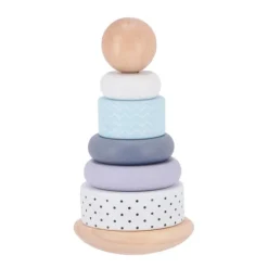 Jipy Stapeltoren Ring Hout Uni Fashion