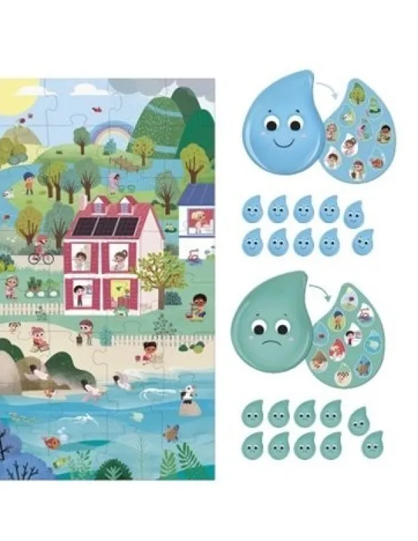 Jumbo Ik Leer Geef Om De Planeet Water Sale