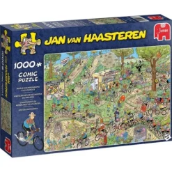 Jumbo Puzzel Jan van Haasteren Veldrijden (1000) Online