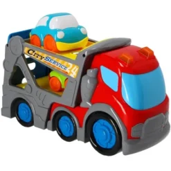 De Grote Speelgoedwinkel Kiddygo Auto Transporter 31 Cm Met Licht En Geluid Outlet