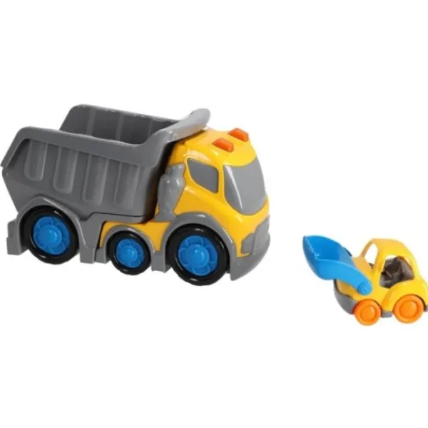 De Grote Speelgoedwinkel Kiddygo Dump Truck Met Licht En Geluid 31 Cm Hot