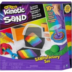 Spinmaster Kinetic Sand Sand Factory Set Pk4 Clearance