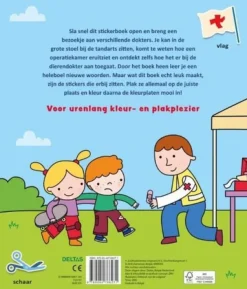Deltas Kleur- En Stickerboek Met Woordjes - Bij De Dokter (3-5 jaar) Fashion