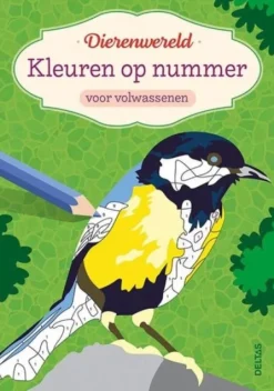 Deltas Kleuren Op Nummer Voor Volwassenen - Dierenwereld Best