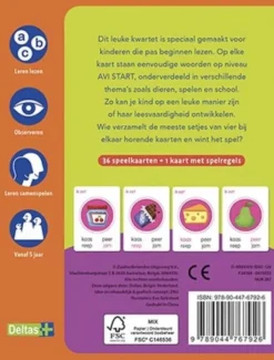Deltas Kwartet - Eerste Woorden Lezen (avi Start) Fashion