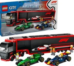 Lego 60445 City F1 Truck Met Rb20 En Amr24 F1 Auto's Fashion
