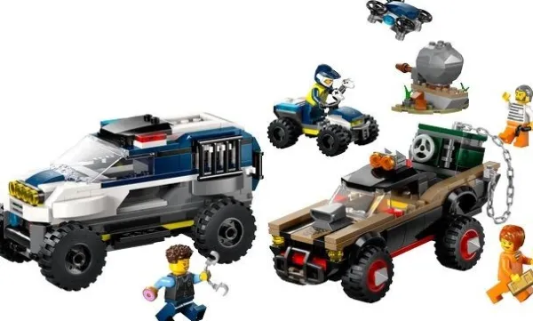 Lego 60449 City Vehicle Offroad Politieachtervolging Fashion