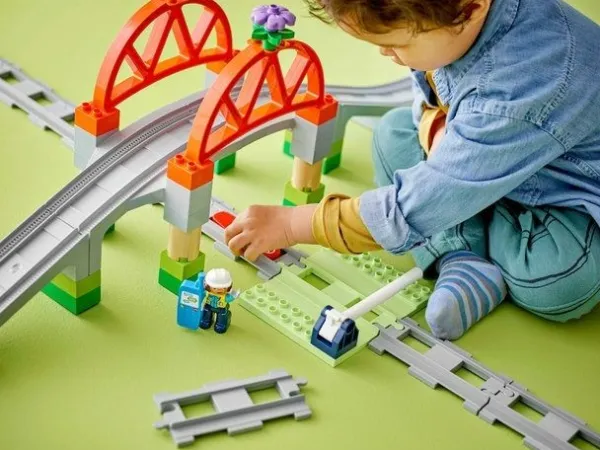 Lego 1042 Duplo Treinbrug En Rails Uitbreidingsset Fashion