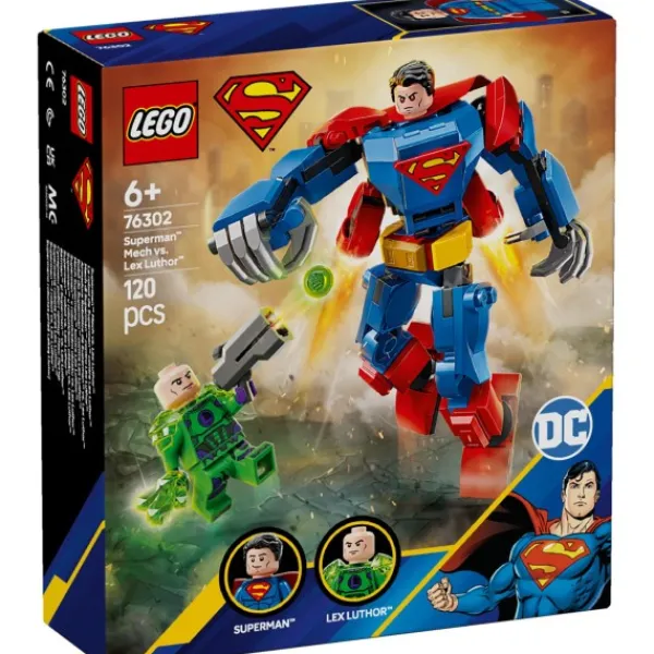 Lego 76302 Super Heroes Dc Superman Mecha Vs. Lex Luthor Best