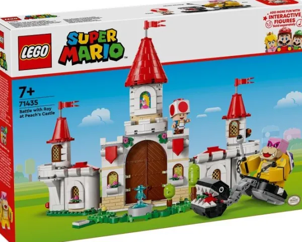 Lego 71435 super mario gevecht met Roy bij peach kasteel Fashion