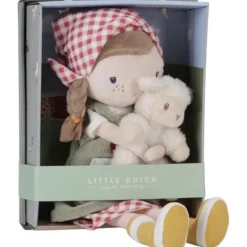 Little Dutch Boerin Rosa Met Schaap 35 Cm Outlet
