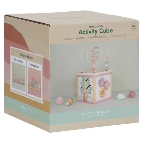 Little Dutch Houten Activiteitenkubus Fairy Garden Online