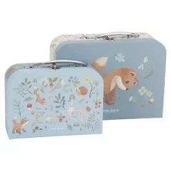 De Grote Speelgoedwinkel Little Dutch Kofferset Forest Friends Blue Discount
